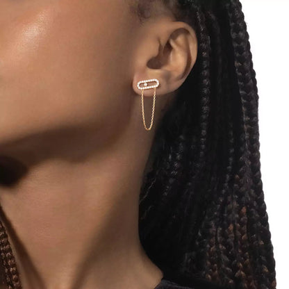 [Sparkle]MOVE UNO ALL DIAMOND OHRSTECKER