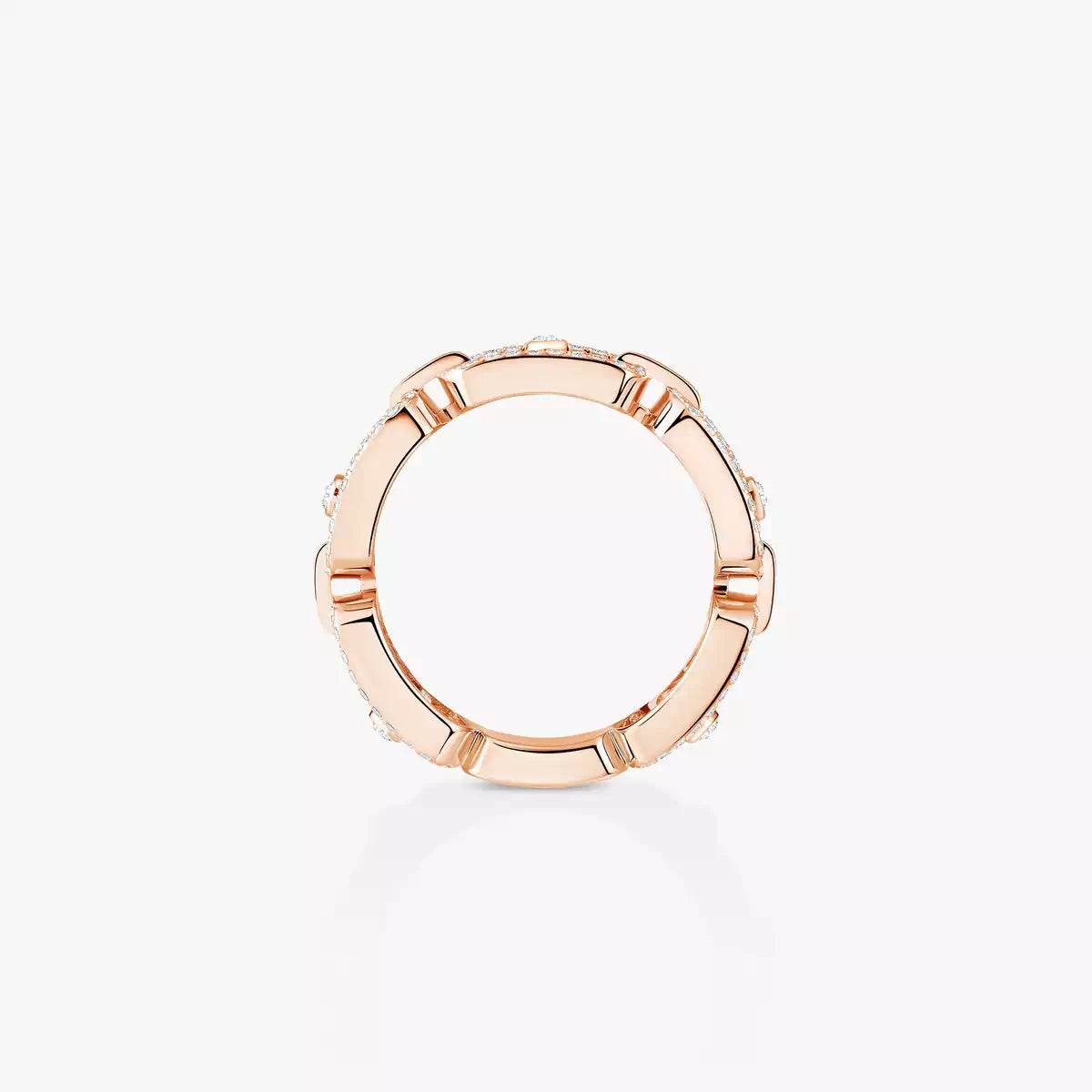 [Sparkle]MOVE LINK PAVÉ DIAMANTRING