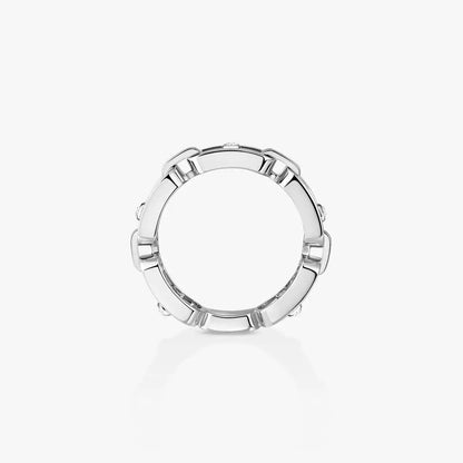 [Sparkle]MOVE LINK PAVÉ DIAMANTRING