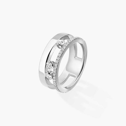[sparkle Jewelry] Move Romane Diamond Ring