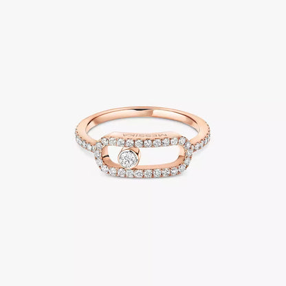 [Sparkle]MOVE UNO FULL PAVÉ-DIAMANTENRING