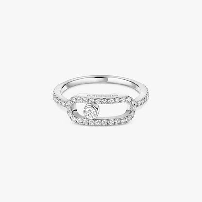 [Sparkle]MOVE UNO FULL PAVÉ-DIAMANTENRING