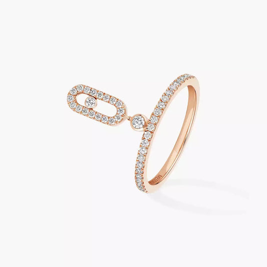 [Sparkle]MOVE UNO DIAMOND RING