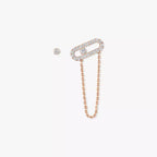[sparkle Jewelry]Move Uno Diamond Earrings