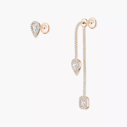 [Sparkle]MEINE ZWILLINGE DIAMANT TROPFENOHRRINGE
