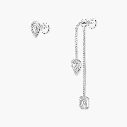 [Sparkle]MEINE ZWILLINGE DIAMANT TROPFENOHRRINGE
