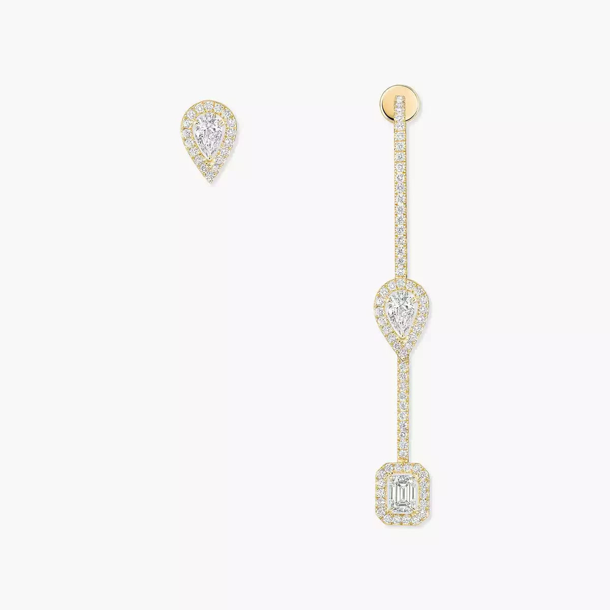 [Sparkle]MEINE ZWILLINGE DIAMANT TROPFENOHRRINGE