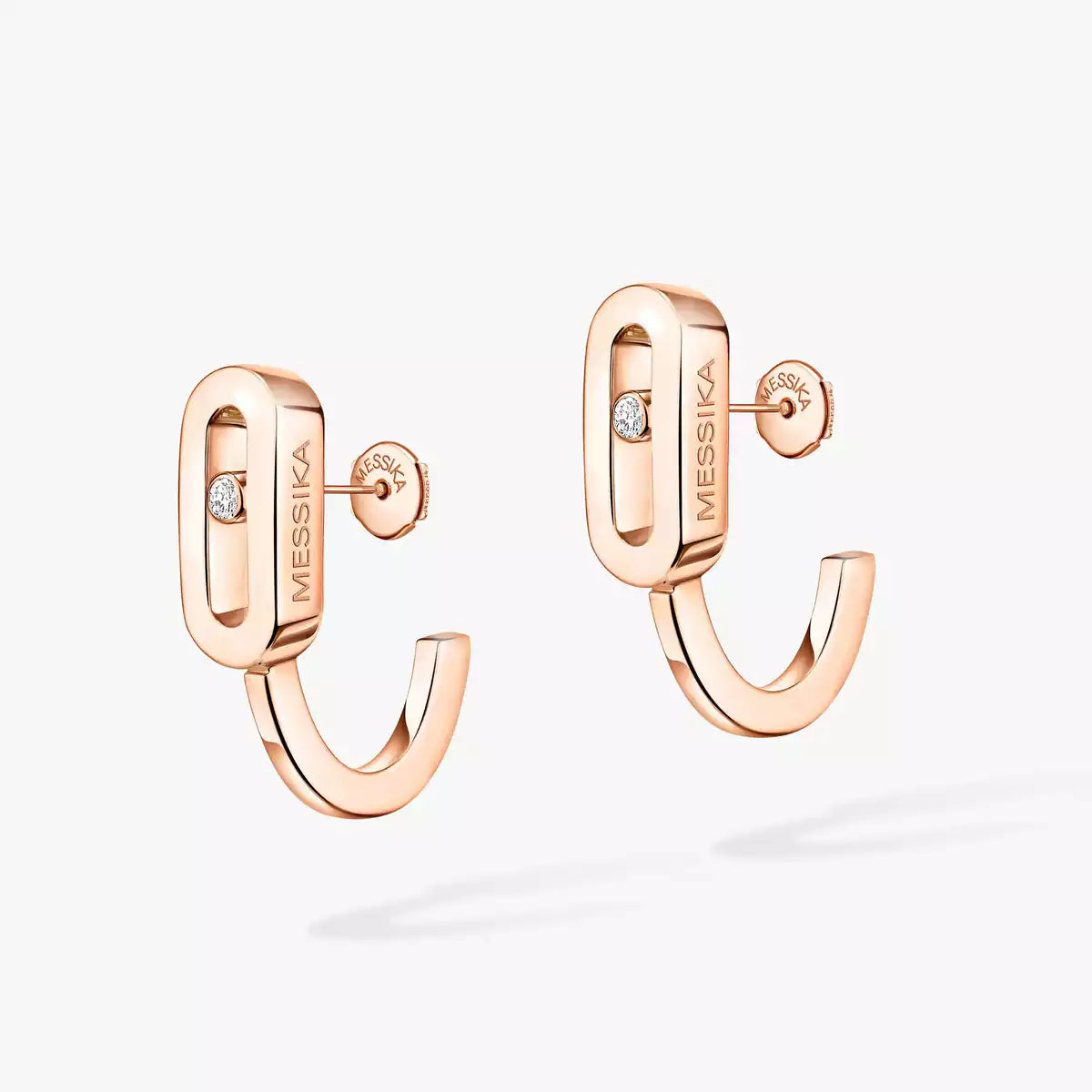 [Sparkle]MOVE CLASSIQUE MINI DIAMANT-CREOLENOHRRINGE
