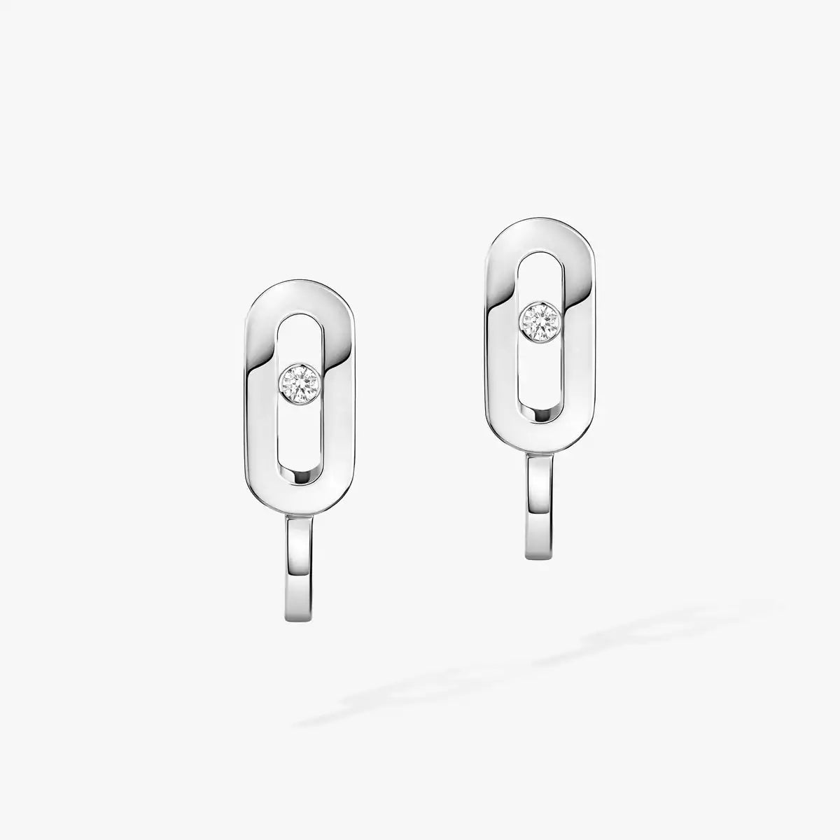 [Sparkle]MOVE CLASSIQUE MINI DIAMANT-CREOLENOHRRINGE