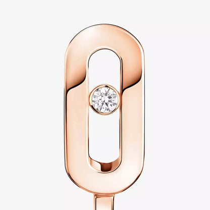 [Sparkle]MOVE CLASSIQUE MINI DIAMANT-CREOLENOHRRINGE