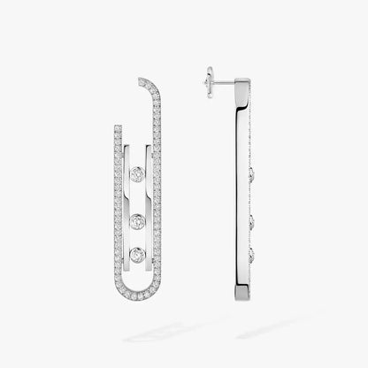 [sparkle Jewelry]Diamond Pendant Earrings Move 10Th