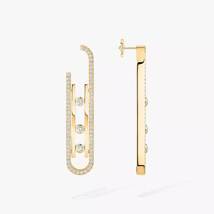 [sparkle Jewelry]Diamond Pendant Earrings Move 10Th