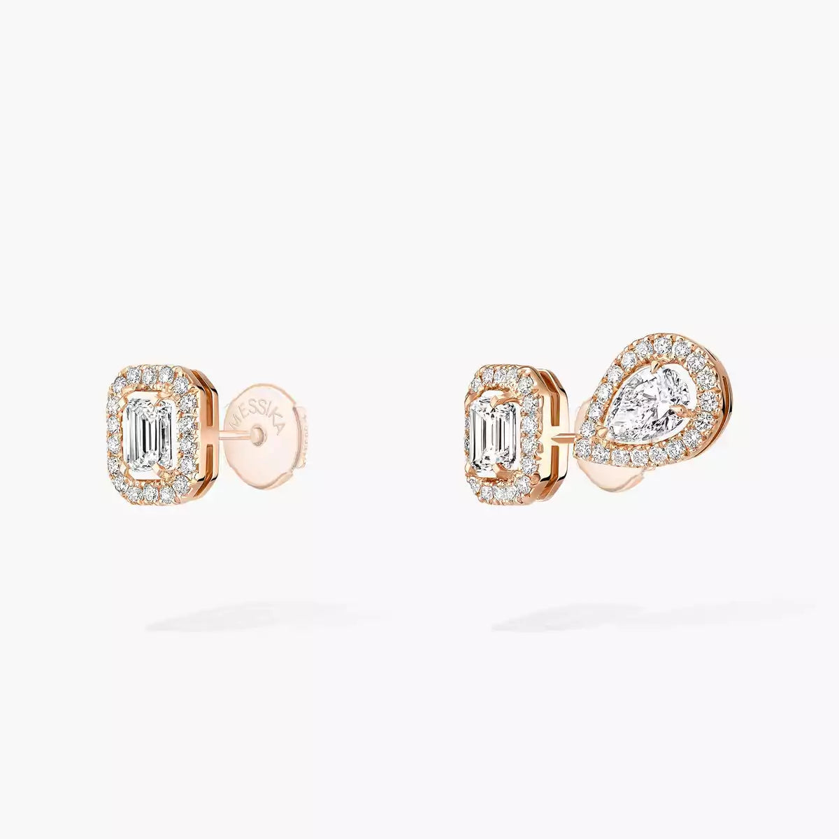[Sparkle]MEINE ZWILLING 1+2 DIAMANT-OHRRINGE