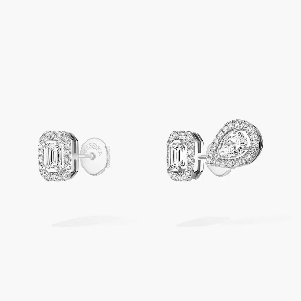 [Sparkle]MEINE ZWILLING 1+2 DIAMANT-OHRRINGE