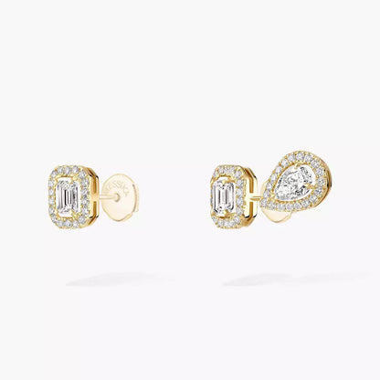 [Sparkle]MEINE ZWILLING 1+2 DIAMANT-OHRRINGE