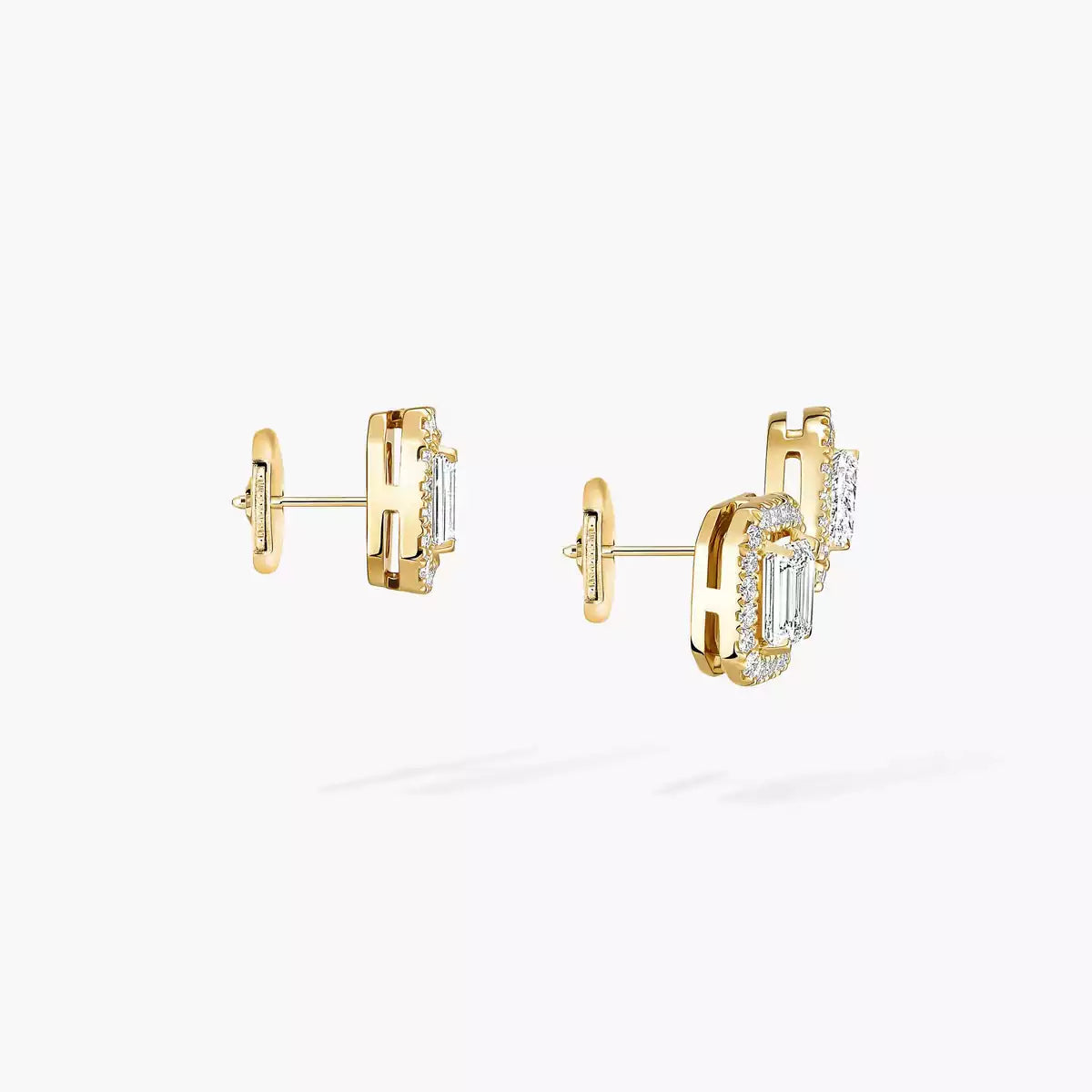 [Sparkle]MEINE ZWILLING 1+2 DIAMANT-OHRRINGE