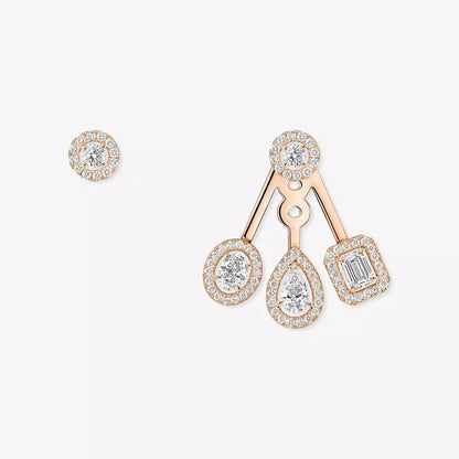[Sparkle]MEINE ZWILLINGS-TRIO-DIAMANT-OHRRINGE