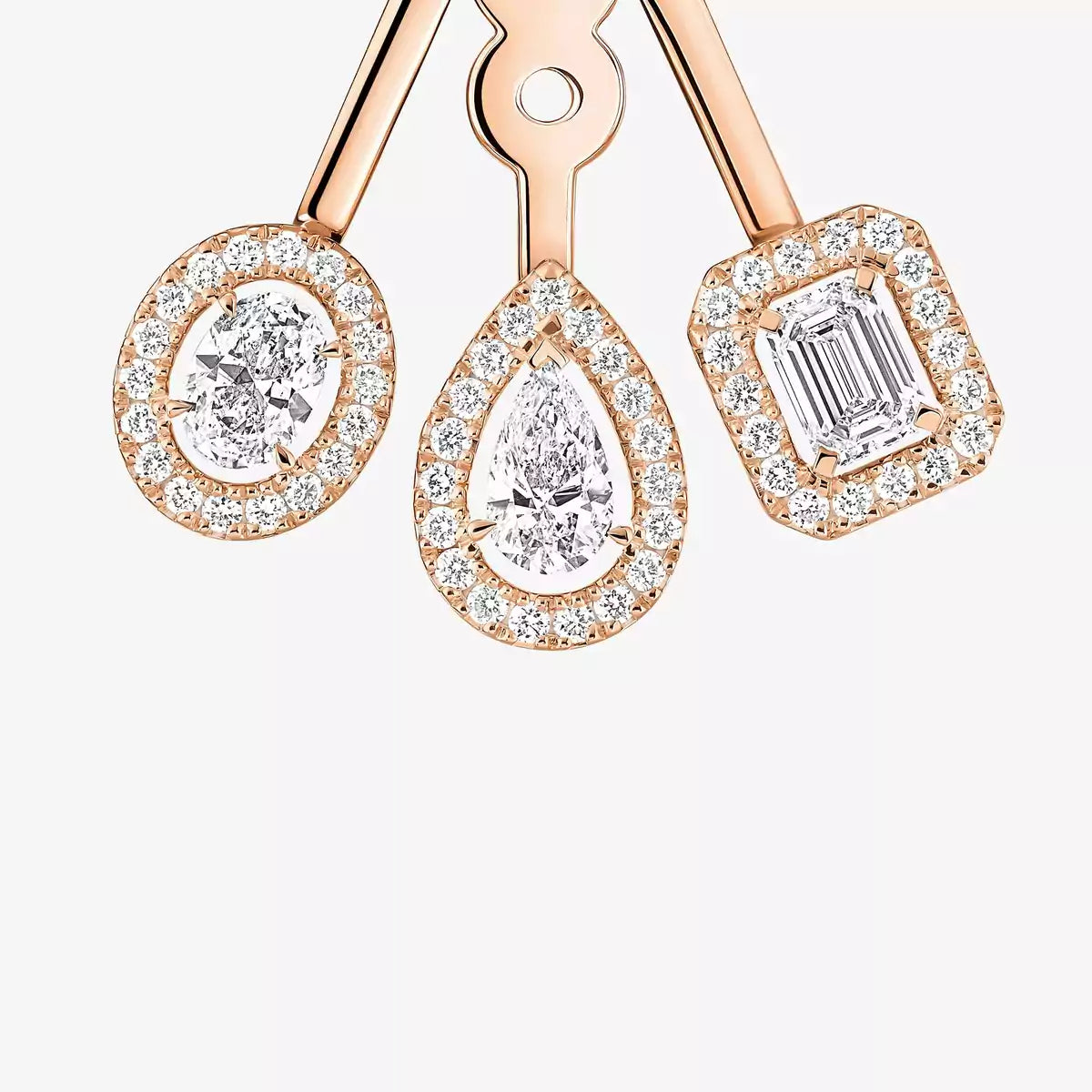 [Sparkle]MEINE ZWILLINGS-TRIO-DIAMANT-OHRRINGE