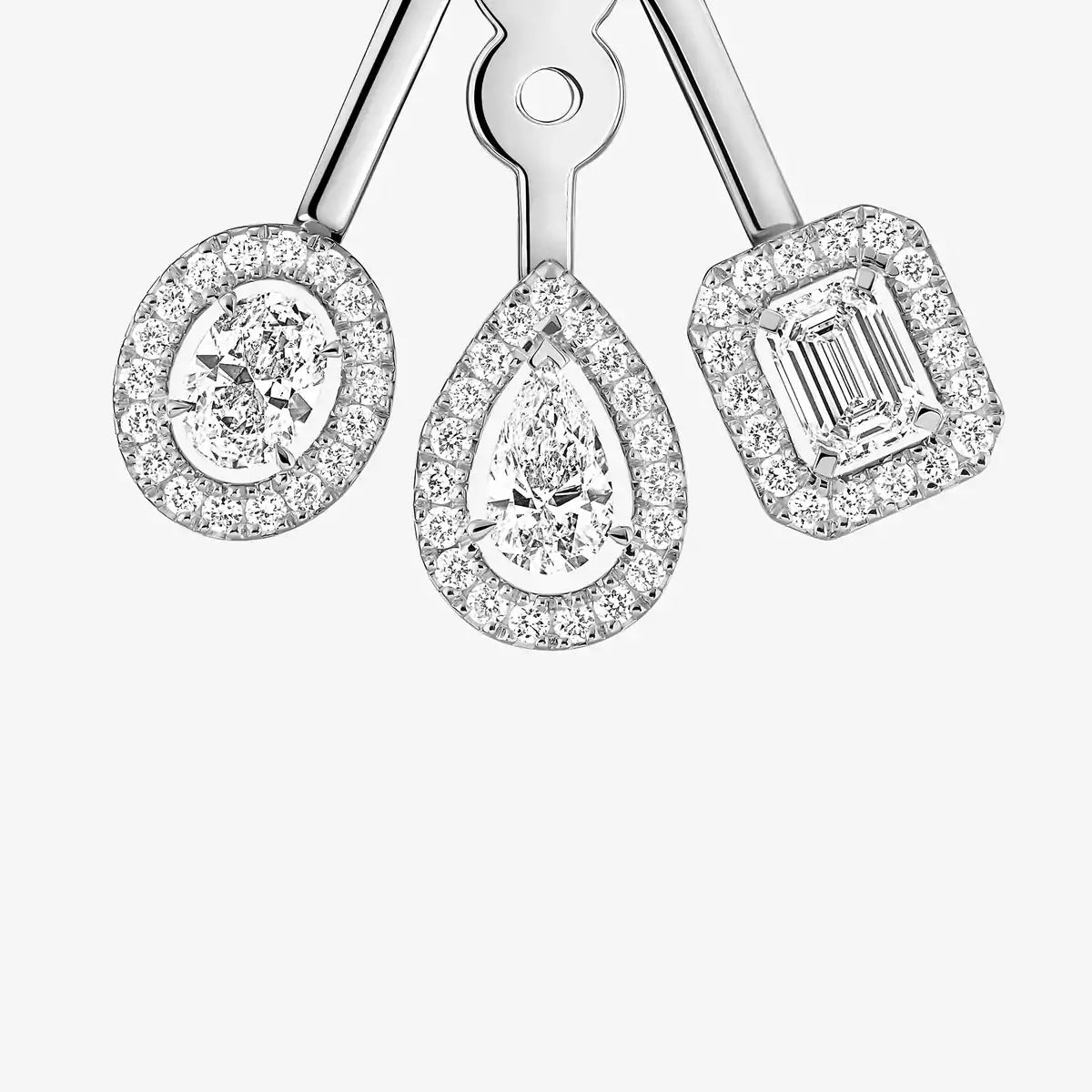 [Sparkle]MEINE ZWILLINGS-TRIO-DIAMANT-OHRRINGE