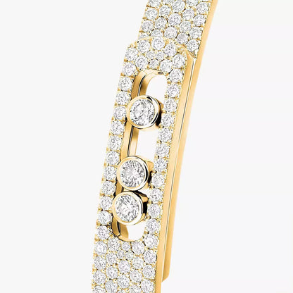 [sparkle Jewelry]Move Noa Full Pavé Diamond Bangle Bracelet