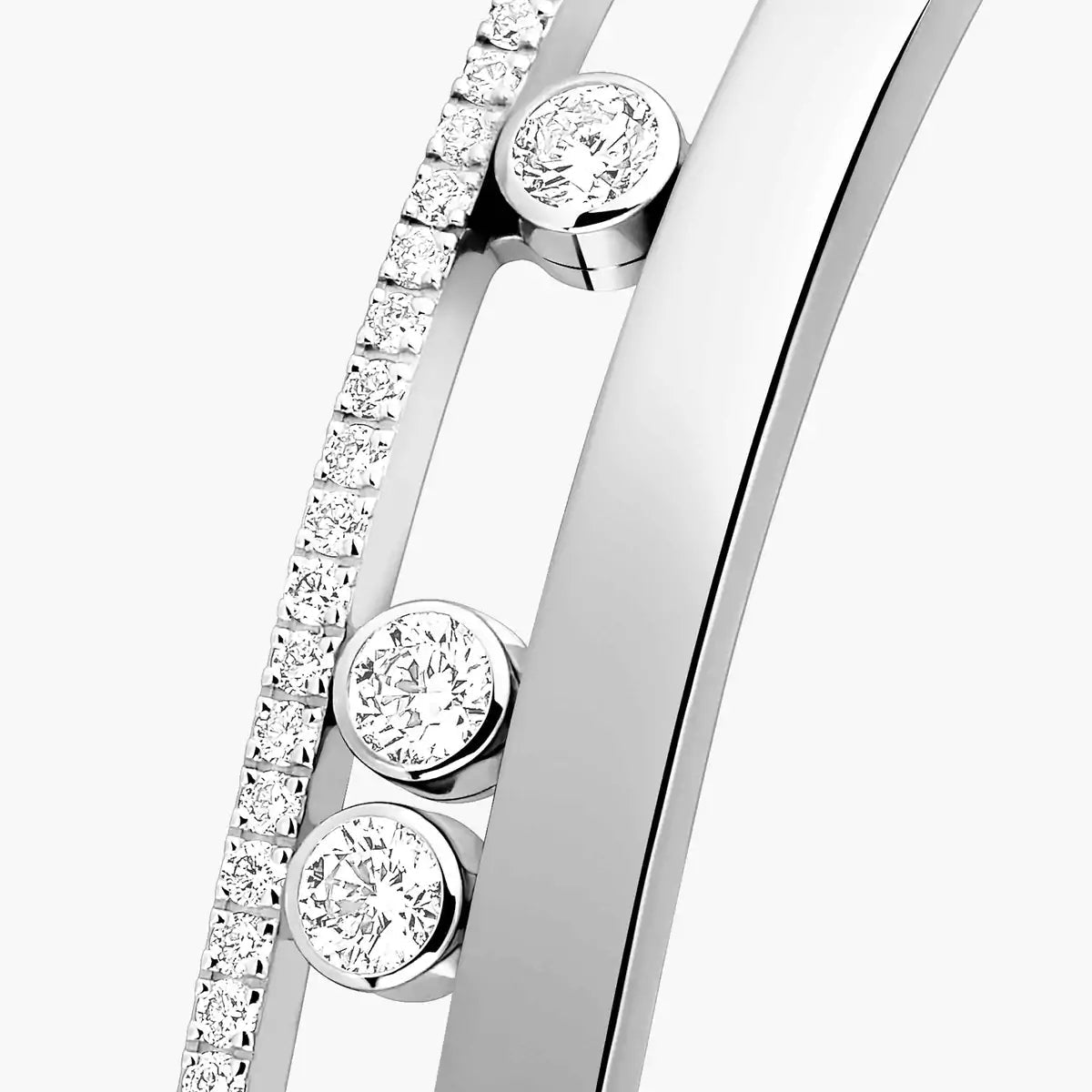 [sparkle Jewelry]Move Romane Diamond Bangle Bracelet