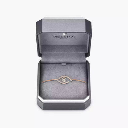 [sparkle Jewelry]Lucky Eye Pave-Set Diamond Bracelet