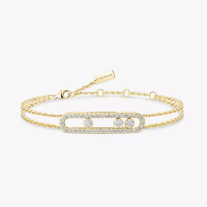 [sparkle Jewelry] Move Classique pavé bracelet