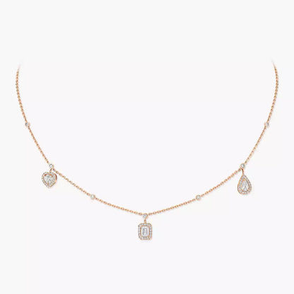 [Sparkle]DREIERGLÜCK ANHÄNGERKETTE