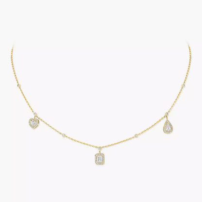 [Sparkle]DREIERGLÜCK ANHÄNGERKETTE