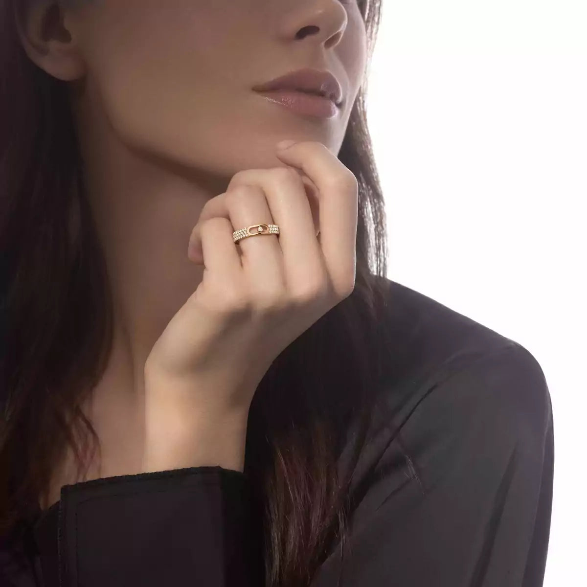 [Sparkle]MOVE JOAILLERIE PAVÉ DIAMOND HOCHZEITSRING