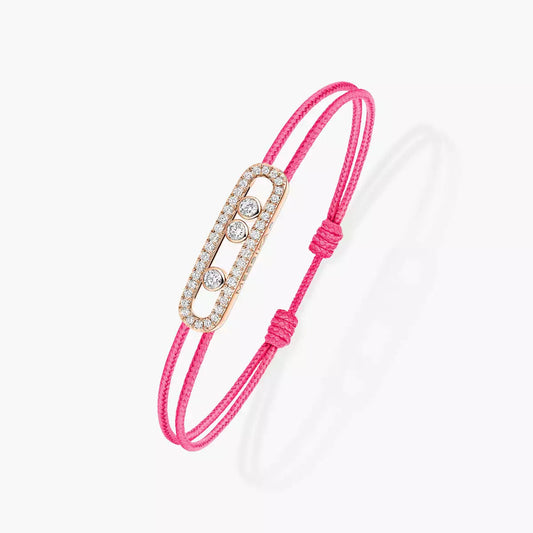 [Sparkle]CARE(S) PAVÉ-KORDELARMBAND