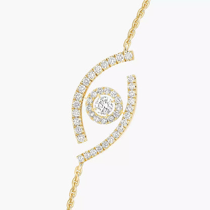 [sparkle Jewelry]Lucky Eye Pave-Set Diamond Bracelet