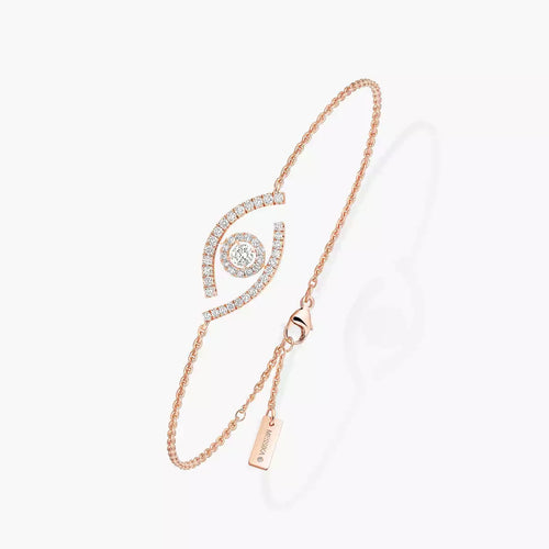 [sparkle Jewelry]Lucky Eye Pave-Set Diamond Bracelet