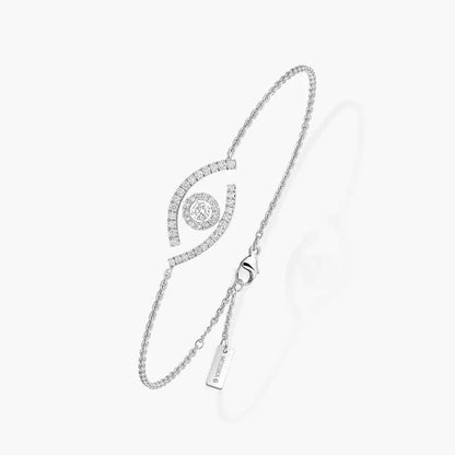 [sparkle Jewelry]Lucky Eye Pave-Set Diamond Bracelet