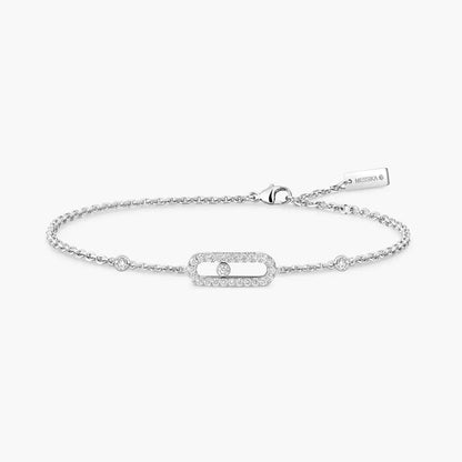 [sparkle Jewelry]Move Uno Diamond Bracelet