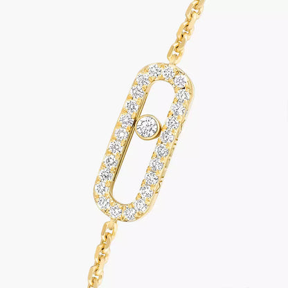 [sparkle Jewelry]Move Uno Diamond Bracelet