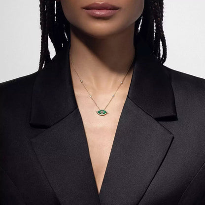 [Sparkle]LUCKY EYE DIAMOND NECKLACE