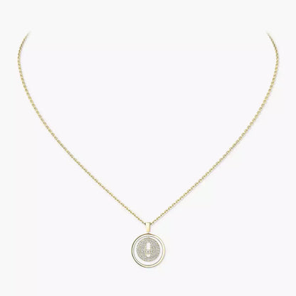 [sparkle Jewelry] Lucky Move Diamond Necklace