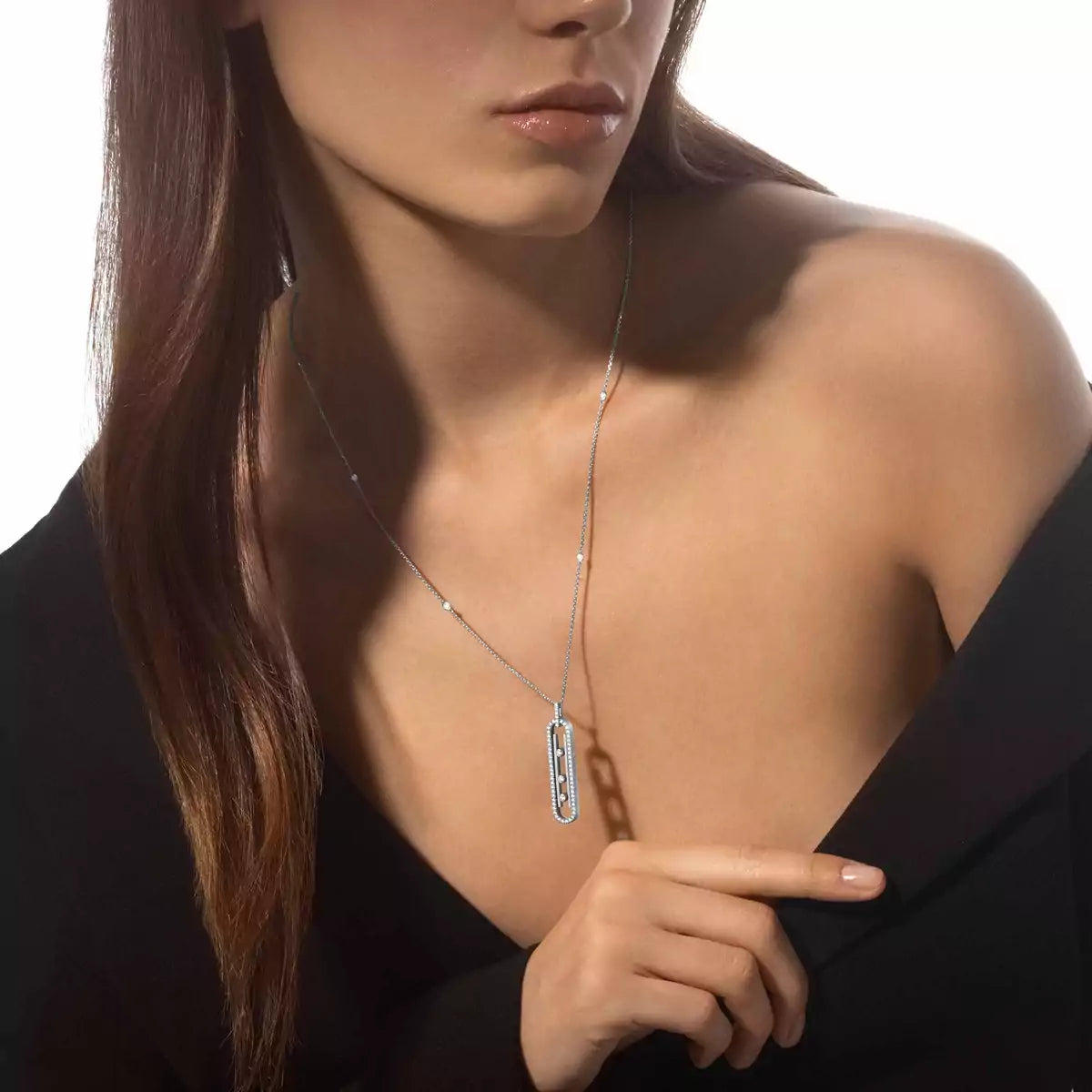 [sparkle Jewelry]Diamond Necklace Move 10Th