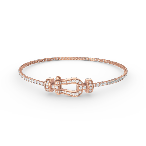 [sparkle Jewelry ]FORCE  HORSESHOE  DIAMOND TENNIS BRACELET