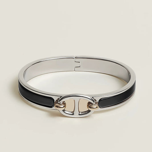 [Sparkle]CLIC CHAINE SILVER BRACELET