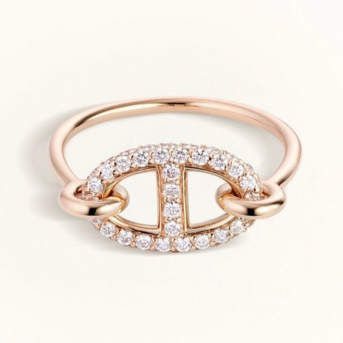 [Sparkle]RONDE KLEINER DIAMANTRING