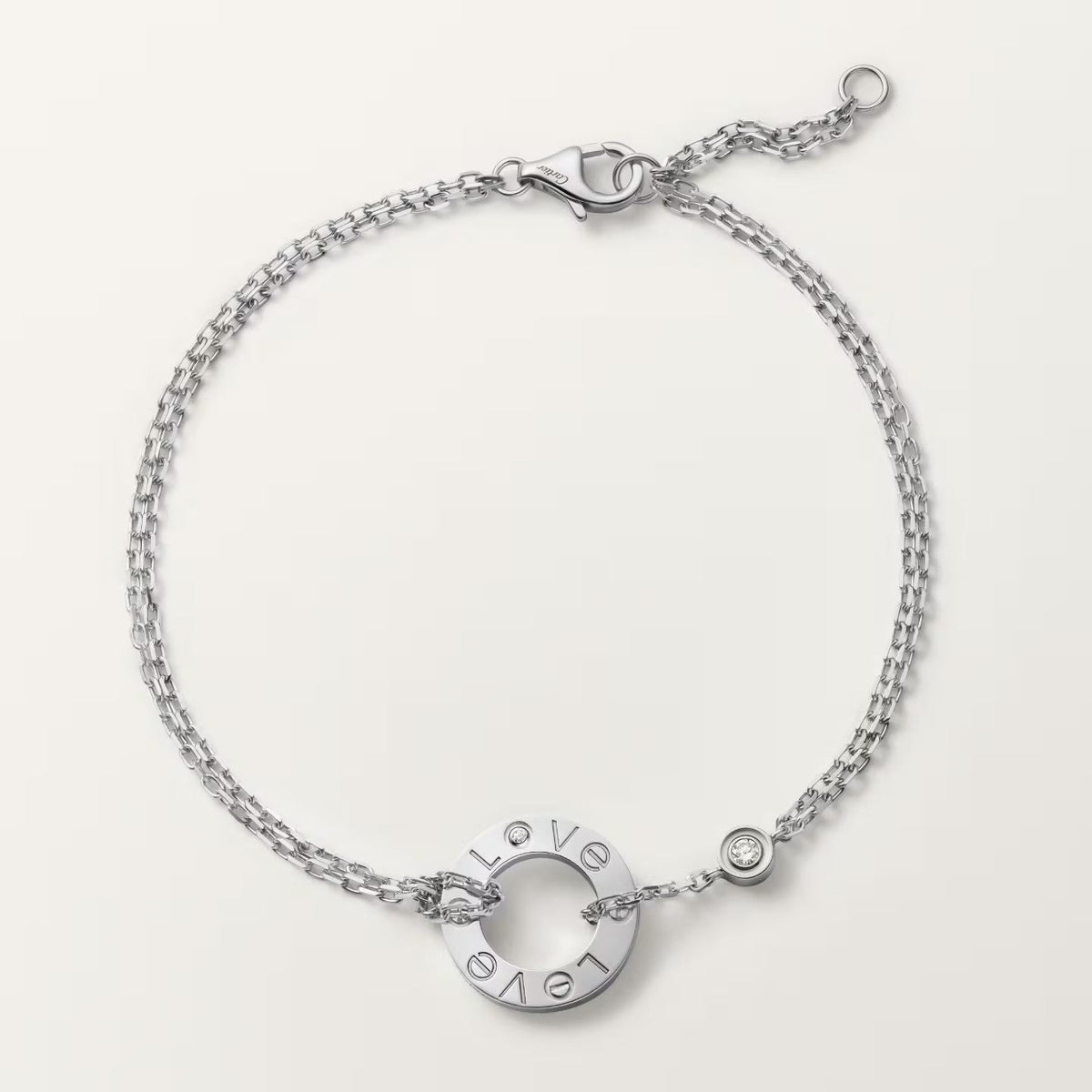 [sparkle Jewelery]LOVE BRACELET 2 DIAMOND