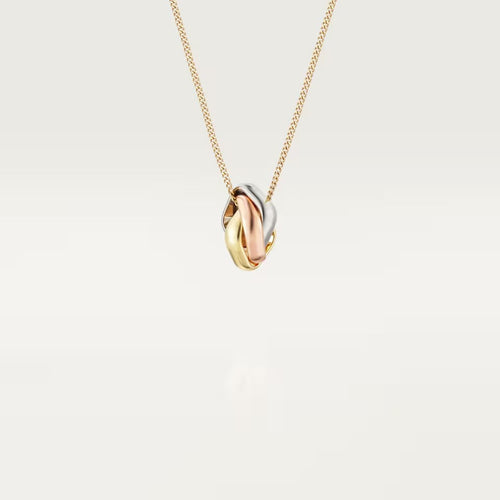 [sparkle Jewelery]TRINITY CUSHION NECKLACE COLLECTION