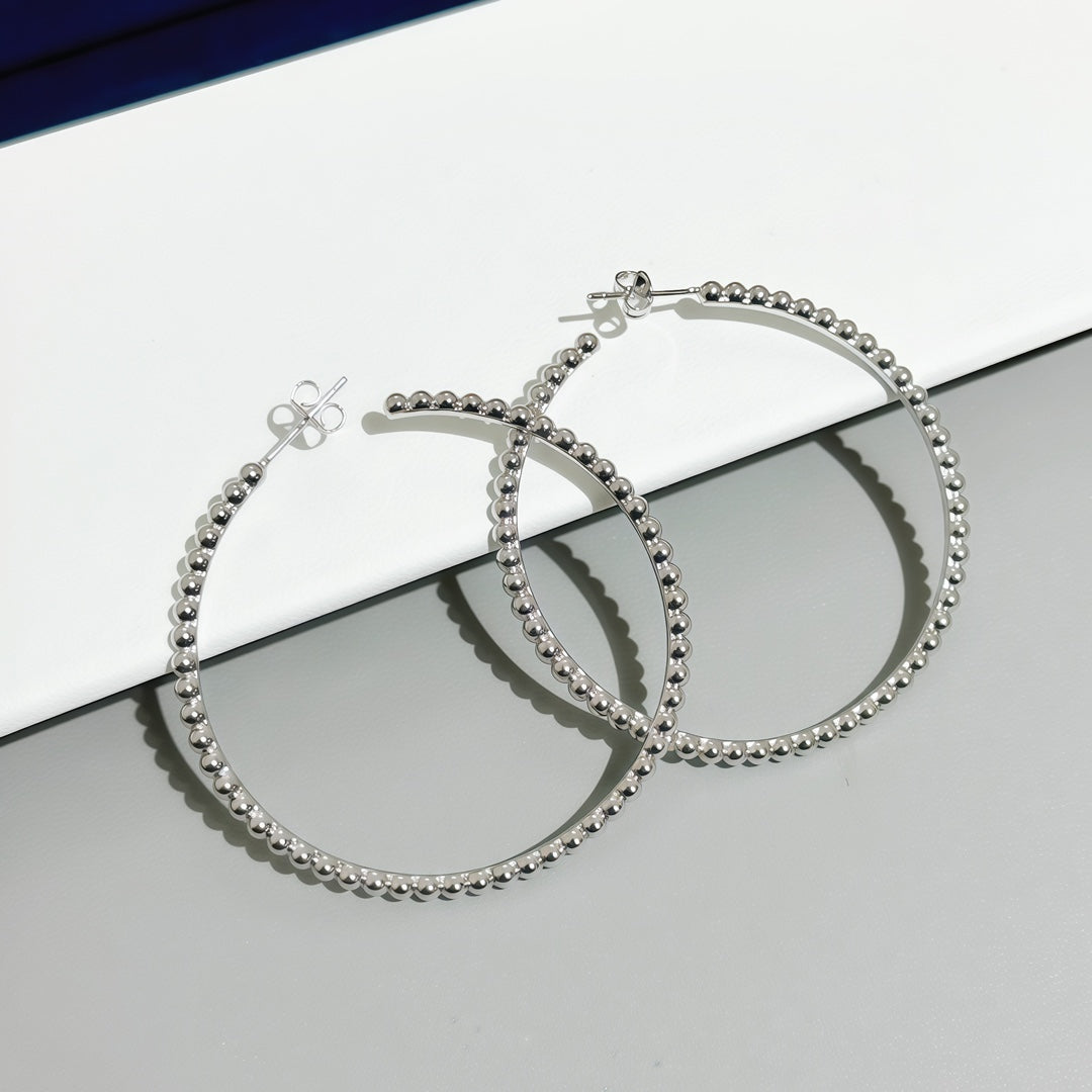 [sparkle Jewelry] SMOOTH BEAD STUD EARRINGS