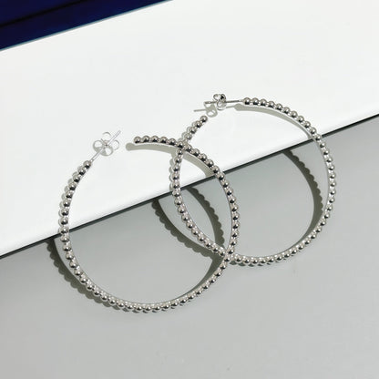 [sparkle Jewelry] SMOOTH BEAD STUD EARRINGS