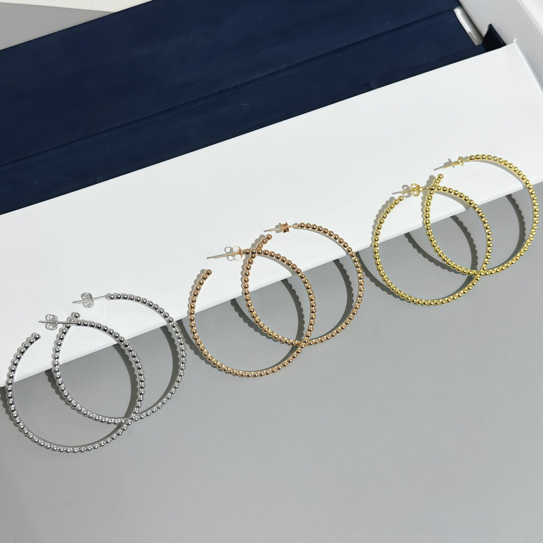 [sparkle Jewelry] SMOOTH BEAD STUD EARRINGS