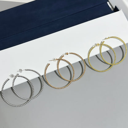 [sparkle Jewelry] SMOOTH BEAD STUD EARRINGS
