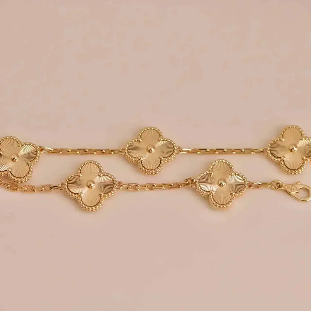 [sparkle Jewelry ] CLOVER 5 MOTIF LASER BRACELET COLLECTION