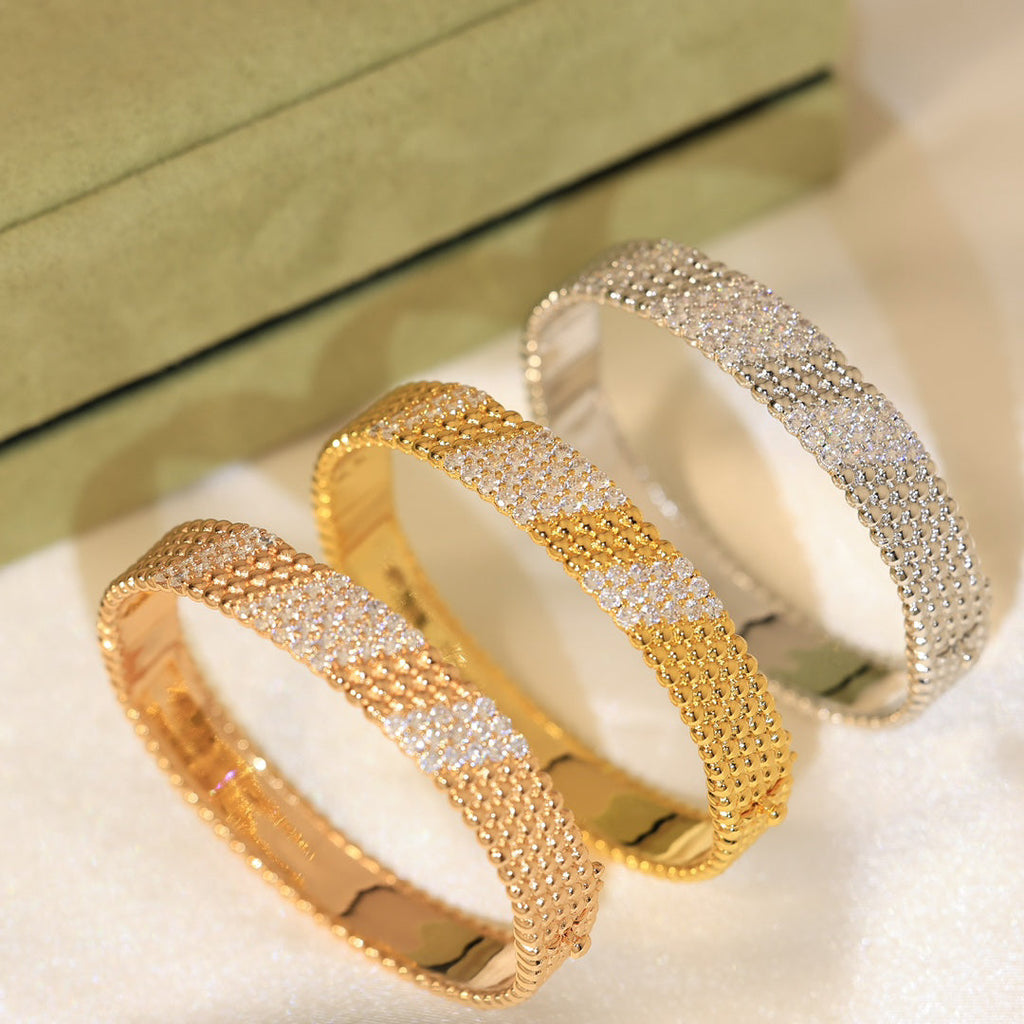[sparkle Jewelry]  FIVE-ROW DIAMOND BRACELET